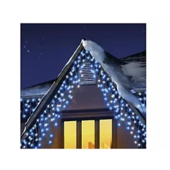 480 LED Blue & White Snowing Icicle Lights Timer Christmas Lights 11.8M Lit Length -Deals Christmas Decor Store 480 led blue white snowing icicle lights timer christmas lights 11 8m lit length5053844155127 03c MP
