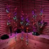 480 LED Outdoor Fairy Lights Tree Cascade Garden Christmas Decoration In Multicoloured