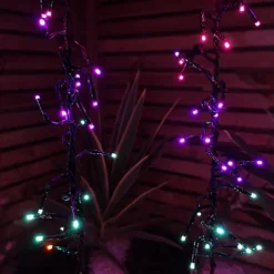 480 LED Outdoor Fairy Lights Tree Cascade Garden Christmas Decoration In Multicoloured -Deals Christmas Decor Store 480 led outdoor fairy lights tree cascade garden christmas decoration in multicoloured5056589106829 04c MP