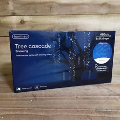 480 Warm White LED Outdoor Fairy Lights Tree Cascade Snowing Christmas Decoration -Deals Christmas Decor Store 480 warm white led outdoor fairy lights tree cascade snowing christmas decoration5056589182960 04c MP