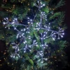 48cm Cool White Festive 160 LED Star Indoor/Outdoor Christmas Decorations
