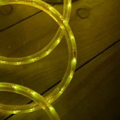 48m Yellow 1728 LED Christmas Disco DJ Rope Light Static Function Indoor Outdoor With Reel -Deals Christmas Decor Store 48m yellow 1728 led christmas disco dj rope light static function indoor outdoor with reel5060559858199 04c MP