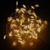 4m 160 Warm White MultiAction Outdoor MicroBrights Star Cluster Christmas Lights