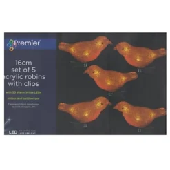 5 Acrylic Christmas Robin Lights Clip On Christmas Robins Warm White LEDs 16cm 6 5 Acrylic Christmas Robin Lights Clip On Christmas Robins Warm White LEDs 16cm -Deals Christmas Decor Store 5 acrylic christmas robin lights clip on christmas robins warm white leds 16cm5053844274897 03c MP