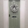 50cm Premier Christmas Snow Flocked Door Wreath