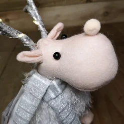 52cm Battery Operated Plush White Christmas Reindeer With LED Lit Antlers 6 52cm Battery Operated Plush White Christmas Reindeer With LED Lit Antlers -Deals Christmas Decor Store 52cm battery operated plush white christmas reindeer with led lit antlers5056589194239 03c MP
