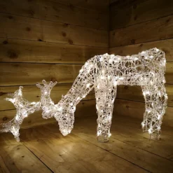 53cm 100 LED Christmas Reindeer Animated Flash Effect Acrylic Outdoor Figure In Warm White 5 53cm 100 LED Christmas Reindeer Animated Flash Effect Acrylic Outdoor Figure In Warm White -Deals Christmas Decor Store 53cm 100 led christmas reindeer animated flash effect acrylic outdoor figure in warm white5056589107055 02c MP