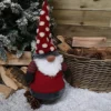 53cm Festive Christmas Wobbling Tumble Gonk With Red Spotted Hat