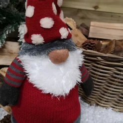 53cm Festive Christmas Wobbling Tumble Gonk With Red Spotted Hat -Deals Christmas Decor Store 53cm festive christmas wobbling tumble gonk with red spotted hat5056589194703 02c MP