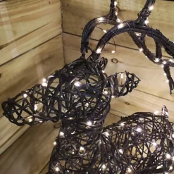 54cm LED Indoor Outdoor Wicker Sitting Reindeer Christmas Decoration -Deals Christmas Decor Store 54cm led indoor outdoor wicker sitting reindeer christmas decoration5056589184711 04c MP