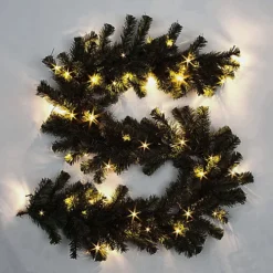 55cm Alaskan Pine White Christmas Wreath