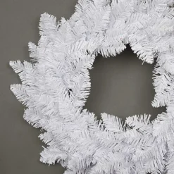 55cm Imperial Pine White Christmas Wreath -Deals Christmas Decor Store 55cm imperial pine white christmas wreath5056141029924 04c MP