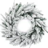 55cm Lapland Fir Green Christmas Wreath