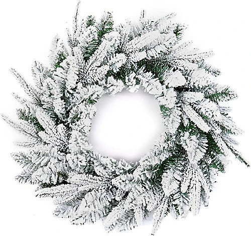 55cm Lapland Fir Green Christmas Wreath 1 55cm Lapland Fir Green Christmas Wreath