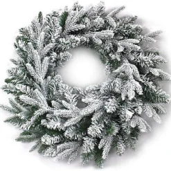 55cm Lapland Fir Green Christmas Wreath 5 55cm Lapland Fir Green Christmas Wreath -Deals Christmas Decor Store 55cm lapland fir green christmas wreath5056141039961 03c MP