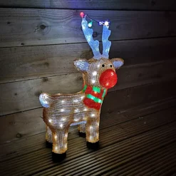 55cm LED Indoor Outdoor Standing Acrylic Reindeer Christmas Decoration -Deals Christmas Decor Store 55cm led indoor outdoor standing acrylic reindeer christmas decoration5056589184414 04c MP