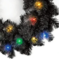 55cm Prelit Imperial Pine Black Christmas Wreath 7 55cm Prelit Imperial Pine Black Christmas Wreath -Deals Christmas Decor Store 55cm prelit imperial pine black christmas wreath5056141040721 04c MP