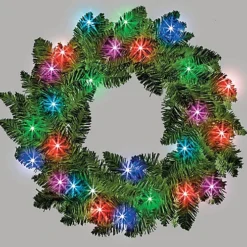 55cm Prelit Imperial Pine Green Christmas Wreath -Deals Christmas Decor Store 55cm prelit imperial pine green christmas wreath5056141029955 03c MP