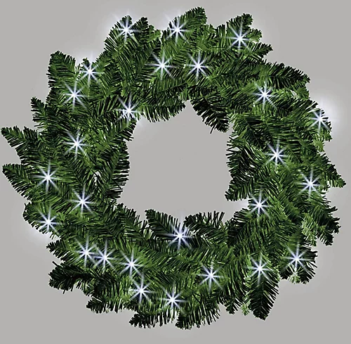55cm Prelit Imperial Pine Green Christmas Wreath 1 55cm Prelit Imperial Pine Green Christmas Wreath