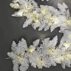 55cm Prelit Imperial Pine White W/Warm White Leds Christmas Christmas Garland 5 55cm Prelit Imperial Pine White W/Warm White Leds Christmas Christmas Garland -Deals Christmas Decor Store 55cm prelit imperial pine white w warm white leds christmas christmas garland5056141030081 03c MP