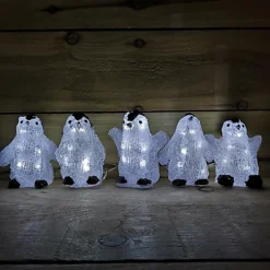 5pcs 13cm Acrylic Light Up Christmas Penguin Decoration With 30 White LEDs 6 5pcs 13cm Acrylic Light Up Christmas Penguin Decoration With 30 White LEDs -Deals Christmas Decor Store 5pcs 13cm acrylic light up christmas penguin decoration with 30 white leds5056589182311 03c MP