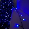 600 LED 60m Premier Christmas Indoor Outdoor Multi Function Battery Operated String Lights With Timer In Blue