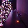 600 LED 60m Premier Christmas Indoor Outdoor Multi Function Battery Operated String Lights With Timer In Rainbow