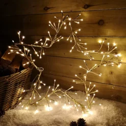 60cm Gold Christmas Star 150 Warm White LED Indoor/Outdoor Christmas Decorations -Deals Christmas Decor Store 60cm gold christmas star 150 warm white led indoor outdoor christmas decorations5056589193874 02c MP