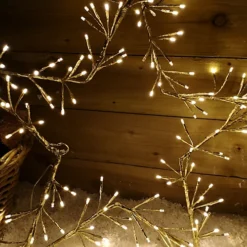 60cm Gold Christmas Star 150 Warm White LED Indoor/Outdoor Christmas Decorations -Deals Christmas Decor Store 60cm gold christmas star 150 warm white led indoor outdoor christmas decorations5056589193874 04c MP