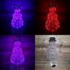60cm Indoor Outdoor Acrylic Snowman Christmas Decoration With Colour Changing LED