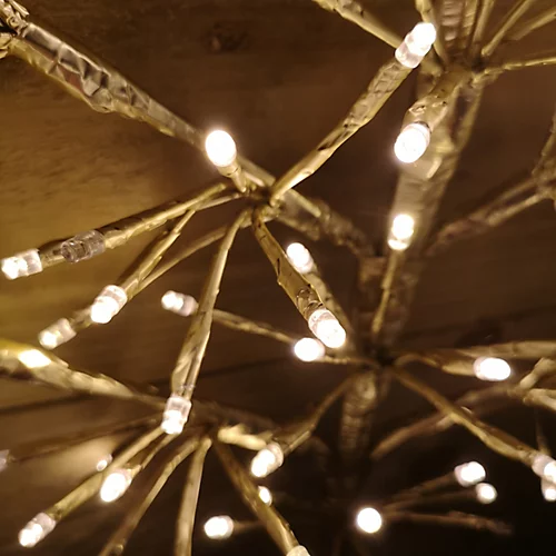 60cm LED Twinkling Starburst Tree Christmas Lights Display Outdoor Decorations 2 60cm LED Twinkling Starburst Tree Christmas Lights Display Outdoor Decorations - Image 2