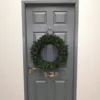 60cm Plain Green Christmas Wreath With 180 Tips