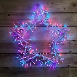 60cm Premier Indoor Outdoor Christmas Twinkling Starburst LED Light In Rainbow -Deals Christmas Decor Store 60cm premier indoor outdoor christmas twinkling starburst led light in rainbow5056589183967 03c MP