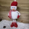 70cm Plush Christmas Snowman With Extendable Legs