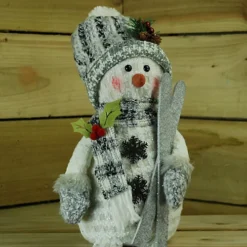 70cm Sitting Plush Christmas Snowman Holding Skis With Dangly Legs 4 70cm Sitting Plush Christmas Snowman Holding Skis With Dangly Legs -Deals Christmas Decor Store 70cm sitting plush christmas snowman holding skis with dangly legs5060559853606 02c MP