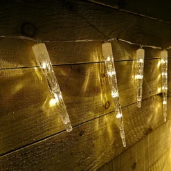 72 LED 4.6m Dual Colour Outdoor Christmas Icicle Lights In Warm White Multicolour -Deals Christmas Decor Store 72 led 4 6m dual colour outdoor christmas icicle lights in warm white multicolour5056589193713 02c MP