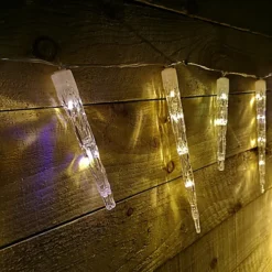 72 LED 4.6m Dual Colour Outdoor Christmas Icicle Lights In Warm White Multicolour -Deals Christmas Decor Store 72 led 4 6m dual colour outdoor christmas icicle lights in warm white multicolour5056589193713 03c MP