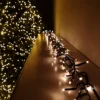 720 LED 9.3m Premier Christmas Outdoor Cluster Timer Lights In Vintage Gold