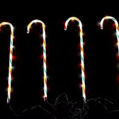 72CM Tall Christmas Candy Cane Stack Lights Red, White And Green Set Of 4 Mains Powered 7 72CM Tall Christmas Candy Cane Stack Lights Red, White And Green Set Of 4 Mains Powered -Deals Christmas Decor Store 72cm tall christmas candy cane stack lights red white and green set of 4 mains powered5056141023755 04c MP