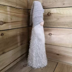 73cm Battery Operated Lit White Christmas Standing Gonk With Grey Hat -Deals Christmas Decor Store 73cm battery operated lit white christmas standing gonk with grey hat5056589194390 02c MP