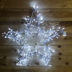 78cm Cool White 300 LED Window Star Silhouette Lit Outdoor Christmas Decorations 7 78cm Cool White 300 LED Window Star Silhouette Lit Outdoor Christmas Decorations -Deals Christmas Decor Store 78cm cool white 300 led window star silhouette lit outdoor christmas decorations5056589106959 04c MP
