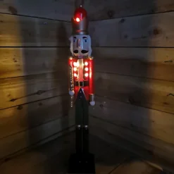 78cm LED Battery Operated Indoor Christmas Wooden Nutcracker Decoration -Deals Christmas Decor Store 78cm led battery operated indoor christmas wooden nutcracker decoration5056589184643 03c MP