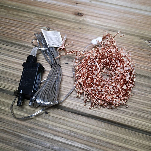 800 LED 5.5m Premier Christmas Indoor Outdoor Multifunction Wire Cluster Lights With Timer In Warm White 3 800 LED 5.5m Premier Christmas Indoor Outdoor Multifunction Wire Cluster Lights With Timer In Warm White - Image 3