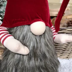 87cm Festive Christmas Gonk Decoration With Furry Body And Red Hat -Deals Christmas Decor Store 87cm festive christmas gonk decoration with furry body and red hat5056589194727 02c MP