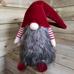 87cm Festive Christmas Gonk Decoration With Furry Body And Red Hat -Deals Christmas Decor Store 87cm festive christmas gonk decoration with furry body and red hat5056589194727 04c MP