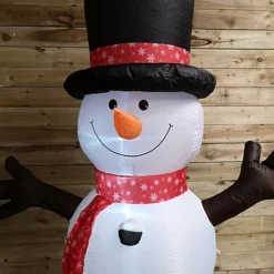8ft (245cm) LED Outdoor Christmas Inflatables Snowman Indoor Light Up Decorations -Deals Christmas Decor Store 8ft 245cm led outdoor christmas inflatables snowman indoor light up decorations5056589193942 03c MP