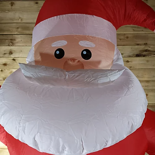 8ft (250cm) Giant LED Inflatable Santa Claus Christmas Outdoor Decoration 3 8ft (250cm) Giant LED Inflatable Santa Claus Christmas Outdoor Decoration - Image 3