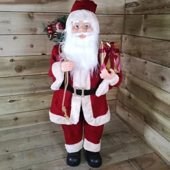 90cm Luxury Standing Red Suit Santa Indoor Father Christmas Decoration 7 90cm Luxury Standing Red Suit Santa Indoor Father Christmas Decoration -Deals Christmas Decor Store 90cm luxury standing red suit santa indoor father christmas decoration5056589105365 04c MP