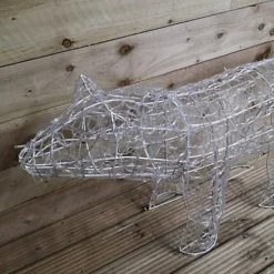 90cm Multicoloured LED Indoor Outdoor Acrylic Christmas Polar Bear Decoration -Deals Christmas Decor Store 90cm multicoloured led indoor outdoor acrylic christmas polar bear decoration5056589184018 03c MP