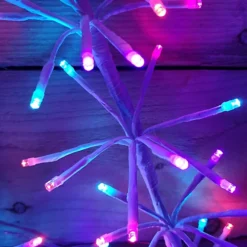 90cm Premier Indoor Outdoor Christmas Twinkling Starburst LED Light In Rainbow -Deals Christmas Decor Store 90cm premier indoor outdoor christmas twinkling starburst led light in rainbow5056589183974 02c MP
